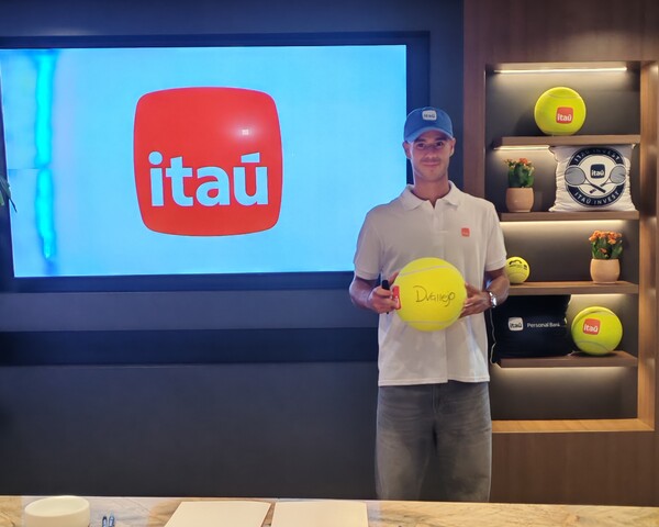 Itaú Paraguay anuncia patrocinio al tenista Daniel Vallejo