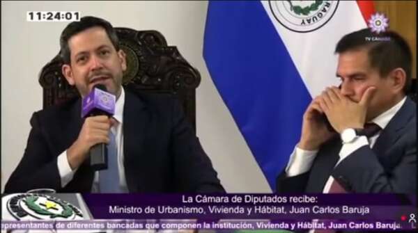 Video: por sangrado de nariz tras discusión, Baruja se retiró de reunión con diputados  - Política - ABC Color