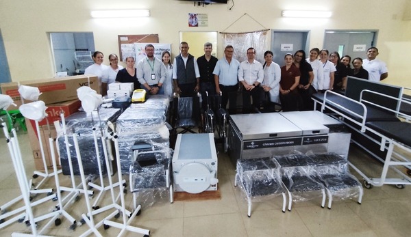 Unidades de Salud de Itakyry reciben equipos y mobiliarios - ADN Digital