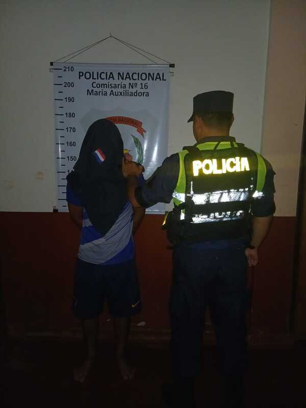 Aprehenden a hombre por presunta violencia familiar en María Auxiliadora