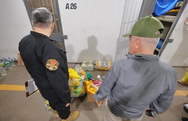 Refuerzan seguridad en Penal de Minga Guazú, tras hallazgo de elementos prohibidos