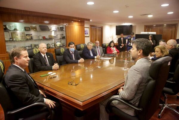 Autoridades de la Corte Suprema de Justicia y del Consejo de la Magistratura mantuvieron reunión de trabajo