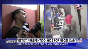 Violento asalto en Luque: autor alega que actuó por necesidad