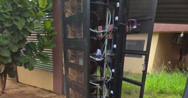 Diario HOY | Hernandarias: intervienen suministro eléctrico ilegal de criptominería