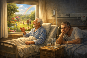 El hombre que veía jardines