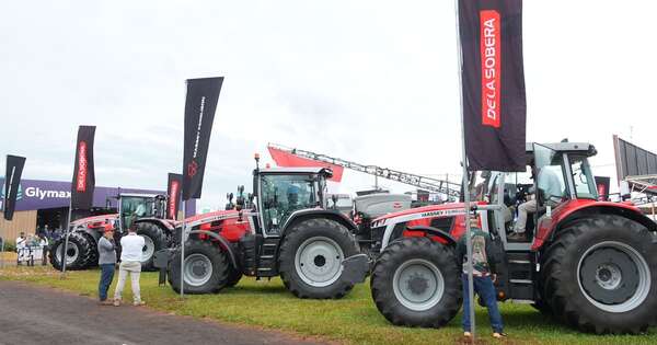 La Nación / De La Sobera presentó la nueva generación de tractores Massey Ferguson para el agro paraguayo