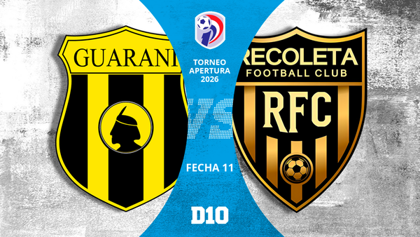 Guaraní vs. Recoleta: Paso a paso