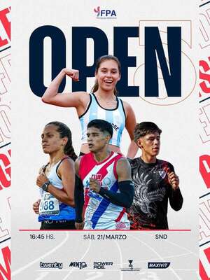 Atletismo: Quinta jornada sabatina del Open - Polideportivo - ABC Color