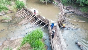 Intervienen arroyo en Caazapá por presunto delito ambiental
