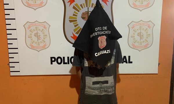 Detienen en Caaguazú a joven con dos órdenes de captura por hurto y reducción - OviedoPress