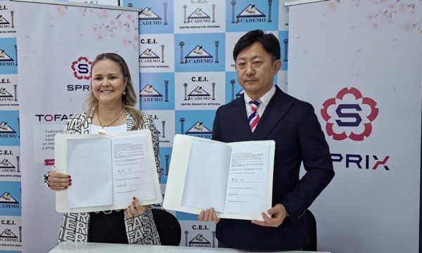 Academo firma convenio con SPRIX Inc. y proyecta a Coronel Oviedo hacia la educación tecnológica internacional - OviedoPress