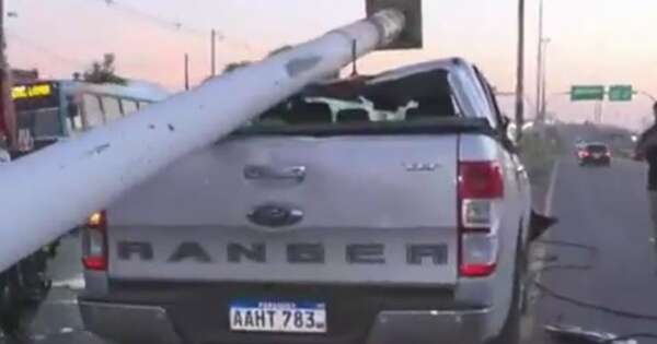 La Nación / Roque Alonso: peatón resultó herido en accidente y conductor se dio a la fuga