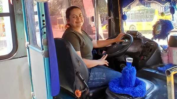 La choferesa favorita de los pasajeros
