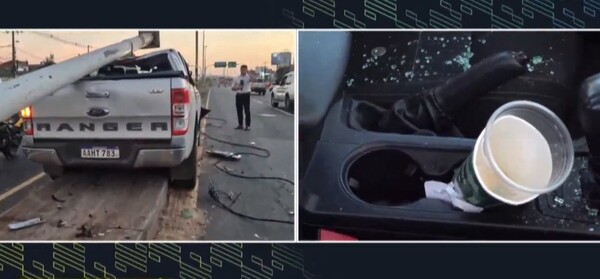 Grave siniestro vial: conductor atropella a peatón y huye