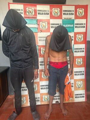 Popular / Detienen a dos asaltantes y recuperaron celular de un trabajador