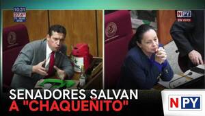 Senado salva a "Chaqueñito" de la pérdida de investidura