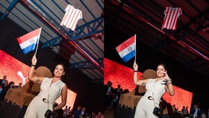 Larissa Riquelme defendió la polémica nueva casaca de la Albirroja