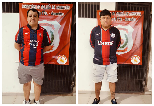 Popular / Detienen y luego liberan a barrabravas de Cerro Porteño, acusados de varios asaltos