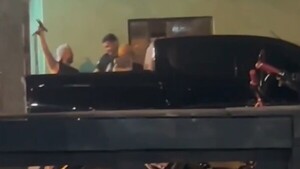 Hombre realiza disparos al aire frente a una bodega en ex Puente Kyjhá