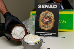 Intentaron enviar cocaína a Dubai, adentro de un motor de arranque - ADN Digital