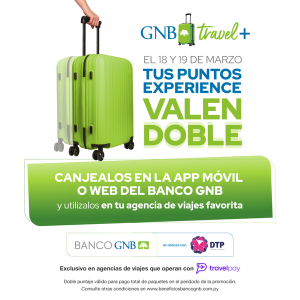 Banco GNB presenta promociones para escapadas de Semana Santa - 5Días
