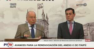 La Nación / Anexo C: “En poco tiempo vamos a poder concluir los entendimientos”, adelanta canciller de Brasil