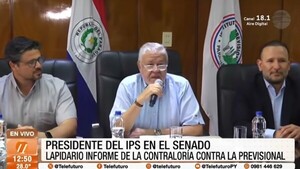 Presidente del IPS en el Senado tras informe de Contraloría