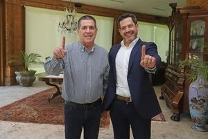 División en ANR: Latorre también visita a Cartes en busca de la “bendición” - Política - ABC Color