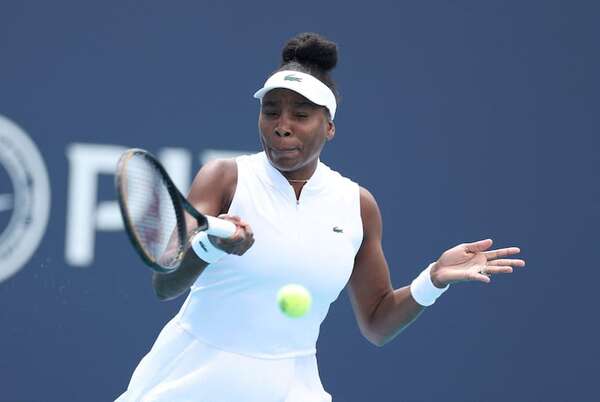 Venus Williams, eliminada en primera ronda de Miami - Tenis - ABC Color