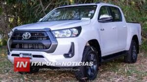 ALERTA EN LA FRONTERA: ROBAN UNA TOYOTA HILUX CADA 36 HORAS EN FOZ DE IGUAZÚ