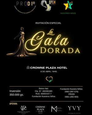Gala solidaria busca recaudar fondos para niños con cáncer