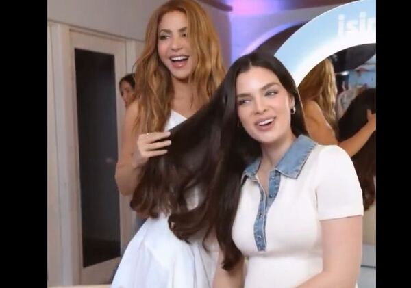 Popular / ¡Mañami! Shakira se mostró encantada con el cabello de Nadia Ferreira