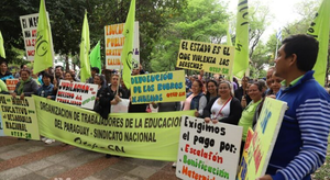 Gremios docentes demandarán al Estado tras promulgación de la reforma de la Caja Fiscal