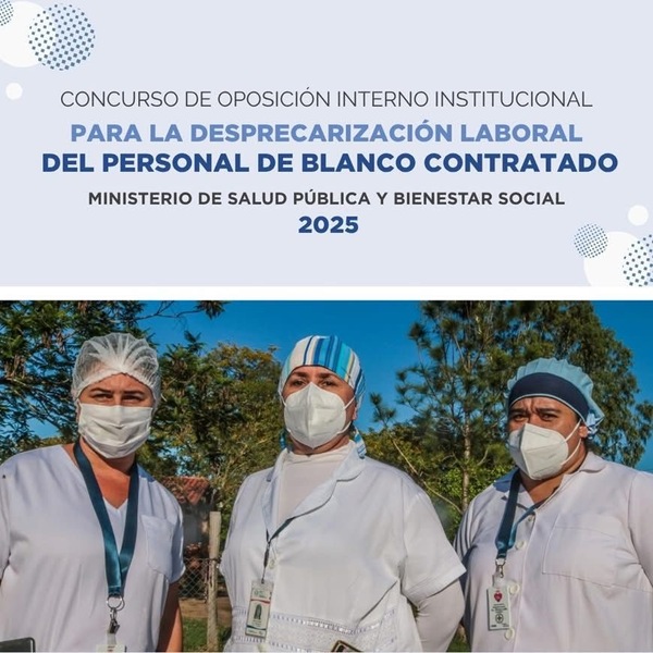 Concurso de desprecarización de Salud Publica: resultados se darán a conocer el miércoles