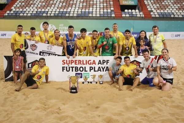 Fútbol playa: En la arena, la tercera etapa de la Superliga - Polideportivo - ABC Color