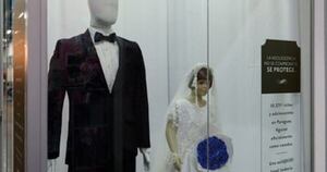 La Nación / Vestido de novia en el Mercado 4 visibiliza el casamiento adolescente
