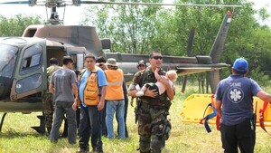 Peña ordena despliegue militar por intensos raudales