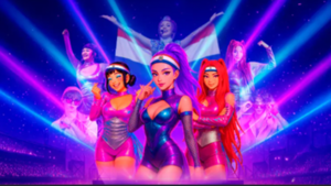 Las Cazadoras K-Pop darán un show hoy en el Teatro del BCP