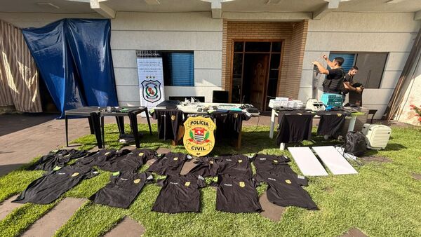 Desmantelan falsa sede de Policía Civil del Brasil en CDE