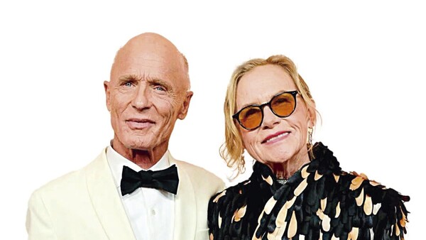 Ed Harrys y Amy Madigan: Cuarenta años de amor y compañerismo.