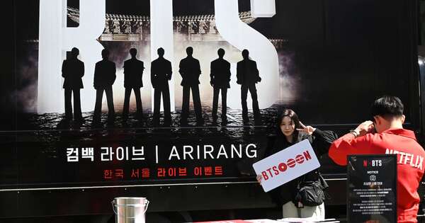 La Nación / BTS lanzó su nuevo álbum “Arirang” tras cuatro años de pausa