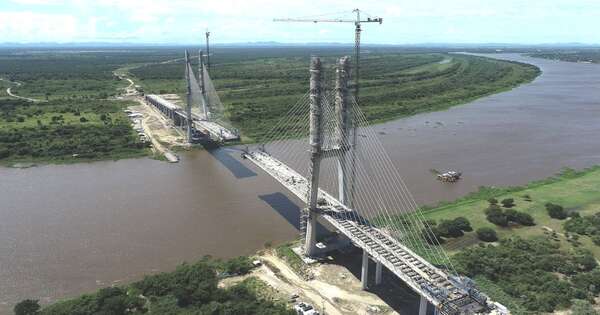 Diario HOY | Puente de la Bioceánica se unirá en junio, estiman