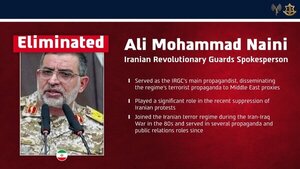 Muere el portavoz de la Guardia Revolucionaria iraní en los ataques de EEUU e Israel