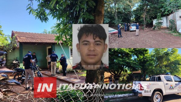 BUSCAN INTENSAMENTE A PRESUNTO AUTOR DEL HOMICIDIO EN CAMBYRETÁ