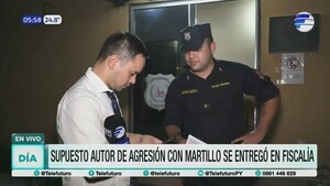 Se entregó el presunto agresor de un conductor