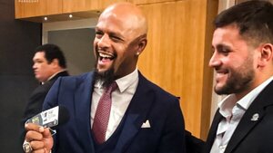 La broma de Felipe Melo a Cerro Porteño