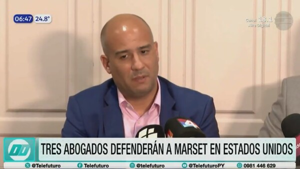 Tres abogados defenderán a Marset en Estados Unidos