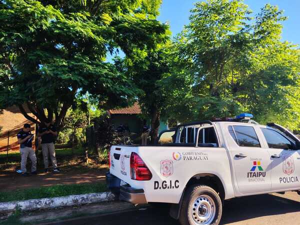 Operativo fiscal-policial busca evidencias clave en la causa de un asesinato en Arroyo Porã