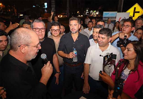 Inauguran moderno sistema de iluminación en la Ruta PY07-CDE con apoyo de Itaipú | DIARIO PRIMERA PLANA