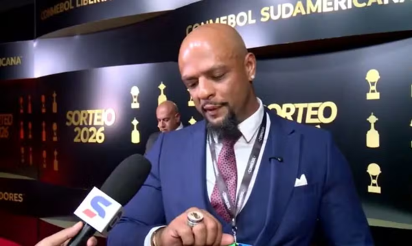 Felipe Melo calentó el Palmeiras-Cerro Porteño: "Olimpia es más grande"